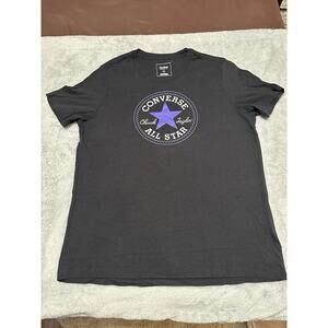 Converse Black/White/Purple Classic Fit XL T-Shirt